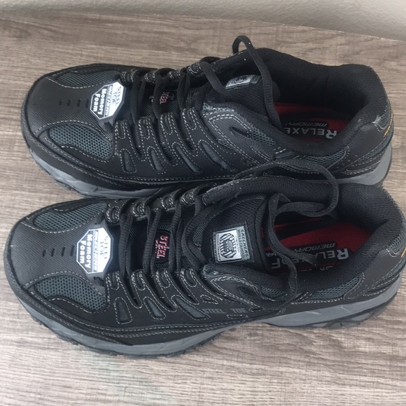 Skechers Work Men's Grinnel Relaxed Fit Size 8.5 - Picture 6 of 11